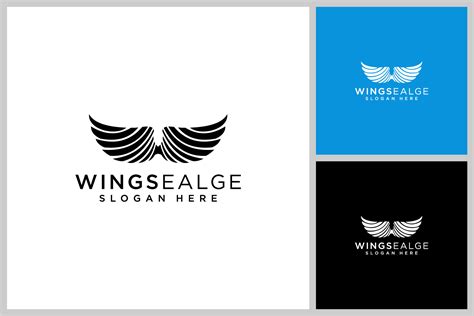 Wings Eagle Logo Vector Design Graphic by dunia8103 · Creative Fabrica