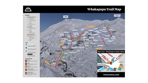 Whakapapa Ski Map And Resort Information - Free Piste Map