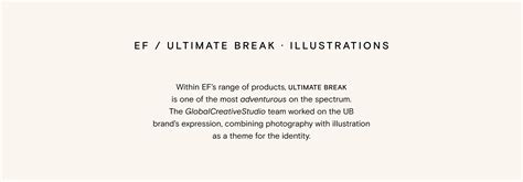 EF / Ultimate Break - illustrations :: Behance