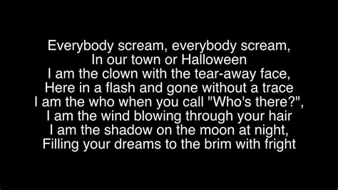 This Is Halloween Nightmare Before Christmas Lyrics