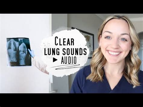 CLEAR (VESICULAR) LUNG SOUNDS AUDIO | NCLEX REVIEW | - YouTube