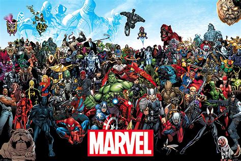 Buy POSTER STOP ONLINE Marvel Comics Universe - Comic Poster/Print (All ...