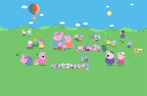 Image - All peppa pig characters v3.jpg - Peppa Pig Wiki