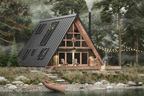 A Beautiful A-Frame Cabin You Can Build Yourself | ...Or Have Someone ...