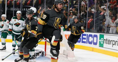 Alex Tuch Scores Twice, Vegas Golden Knights Beats Minnesota Wild To ...