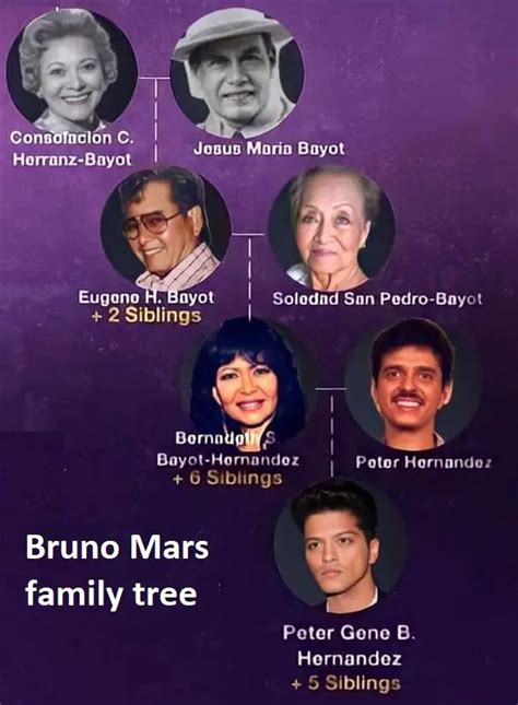 Bruno Mars Family Tree