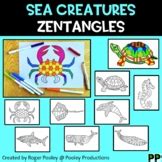 Sea Creatures Coloring Page Teaching Resources | TpT