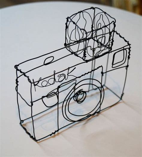 Pin on Wire sculpture