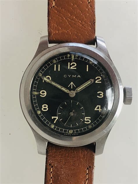 1945 Cyma WWW Dirty Dozen WW2 British Army Military Issued Watch - Corr ...