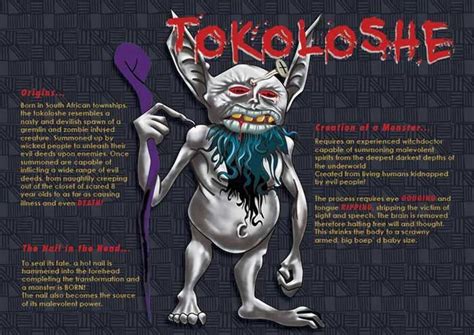 The Tokoloshe Will Kill You In Your Sleep | South African Lore - Designing Life | African ...