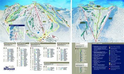 Ski Bromont Trail Map | Liftopia