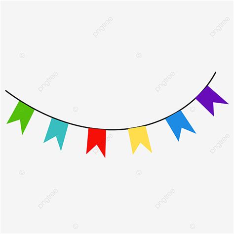 Bunting Flags Clipart Transparent PNG Hd, Bunting Flag Pull, Bunting ...