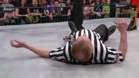 WWE TNA Referee Funny Moments part1 - YouTube