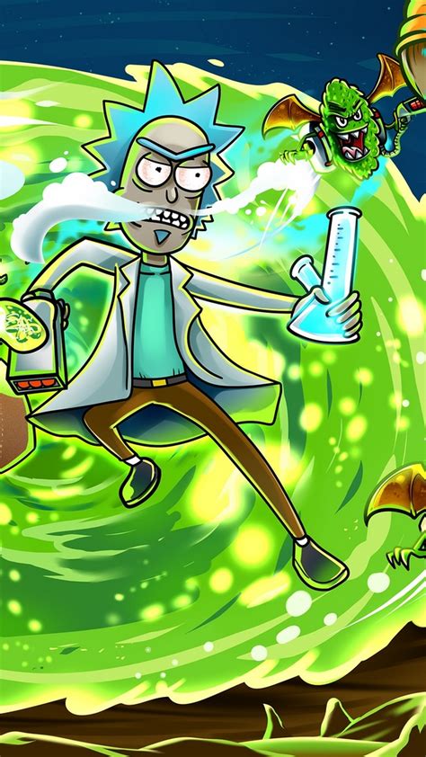 Mobile Wallpapers Rick and Morty 1080p | 2021 3D iPhone Wallpaper