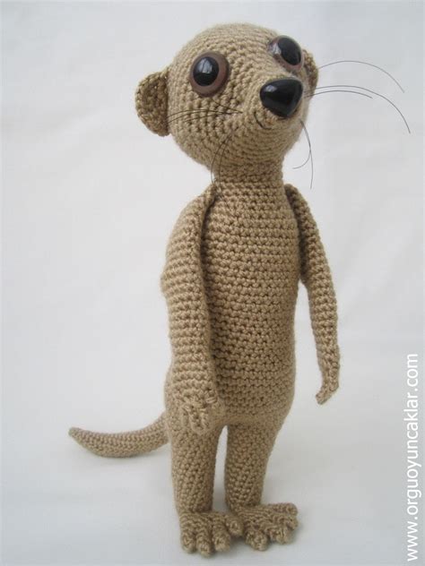 Amigurumi Meerkat Pattern | Amigurumi, Patterns and Etsy