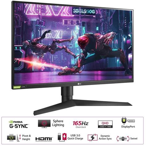 LG 32GK850G 32" 2K Gaming Monitor 144Hz & NVIDIA G-Sync | 32GK850G ...