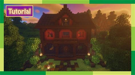 Minecraft Tutorial | How to Build a Red Terracotta House with ...