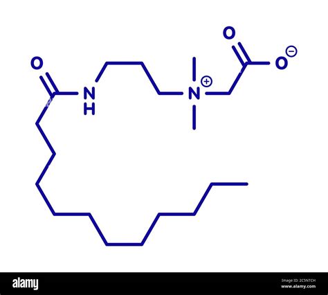 Cocamidopropyl betaine molecule hi-res stock photography and images - Alamy