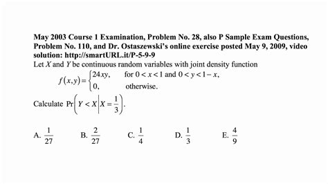 Actuary Exams