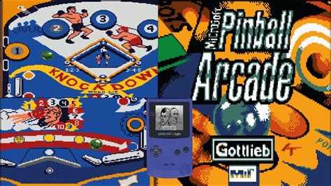 Microsoft Pinball Arcade Game Boy Color - C&M Playthrough - YouTube