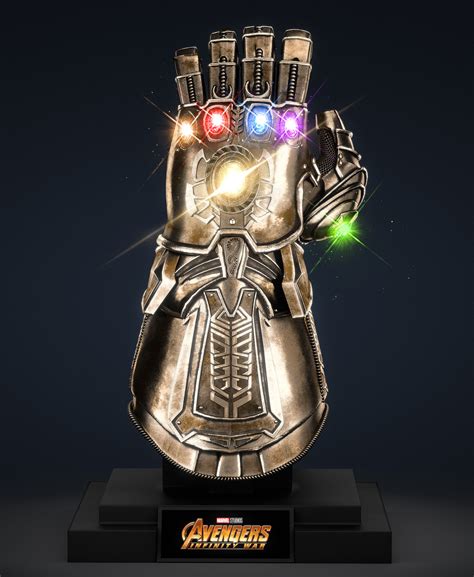 FREE Thanos Infinity Gauntlet - 3D Max Tutorial on Behance