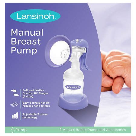 Lansinoh Manual Breast Pump 50520 MBP 10 Breast pump manual Unit of Use