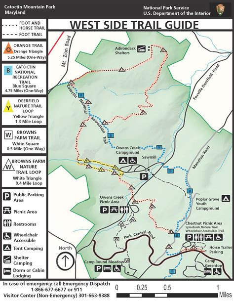 Hiking - Catoctin Mountain Park (U.S. National Park Service)