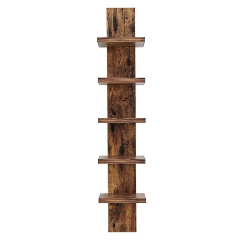 Danya B. Utility Column Spine Wall Shelves - Pine - Walmart.com