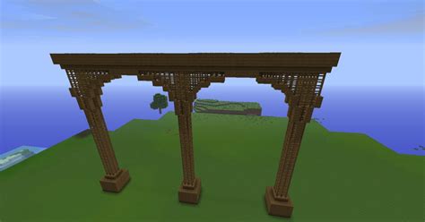 Wooden Train Bridge Minecraft Map