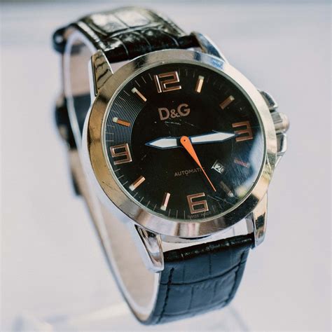 Dolce & Gabbana Men's Watch | Silver-tone D&G Automatic Watch – Vintage Radar