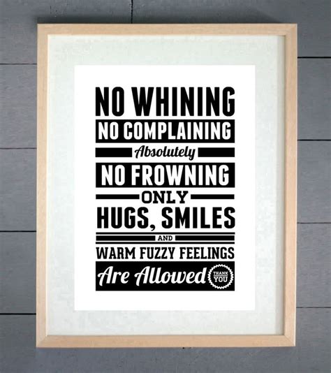 No Whining Quotes. QuotesGram | Whining quote, Complaining quotes, Sign ...