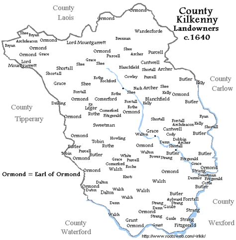 Kilkenny Historical Maps – Tobin Family Genealogy Site