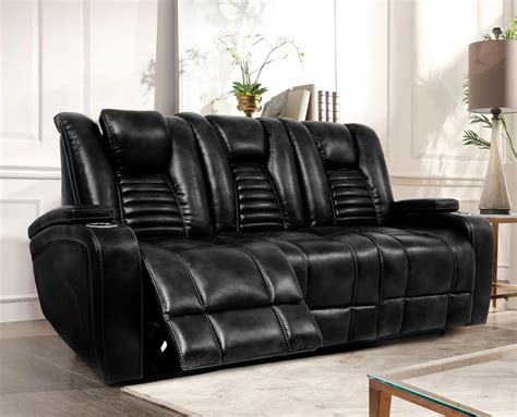 Transformer 99223 BLACK TRANSFORMER POWER SOFA | | 7 Day Furniture | Reclining Sofa