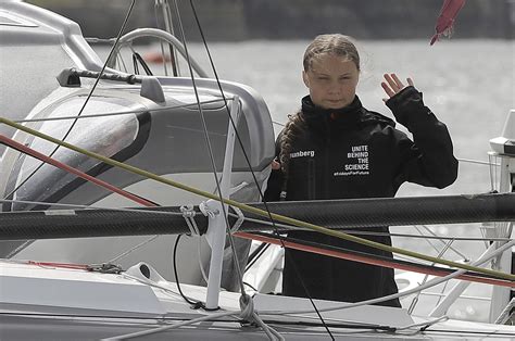 Eco-activist Greta Thunberg sets sail for New York | The Spokesman-Review