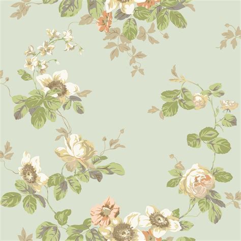 Blue Floral Victorian Wallpapers on WallpaperDog