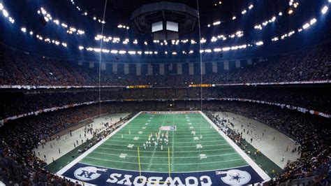 Super Bowl XII first NFL championship game in domed stadium Superdome