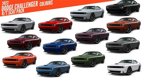 2022 Dodge Challenger Paint Colors