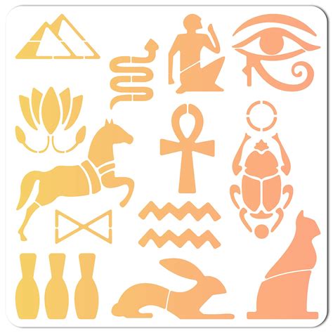 Individual Hieroglyphic Symbols