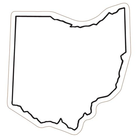 Ohio outline | Ohio outline, Ohio tattoo, Ohio state logo