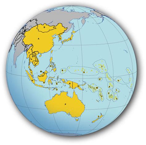 Asia Pacific Countries Map Assessment Overview - Map Of Asia And Middle ...