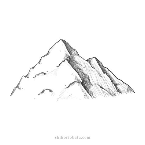 70+ Easy Mountains Drawing Ideas 2021 - How to Draw Mountains? - HARUNMUDAK