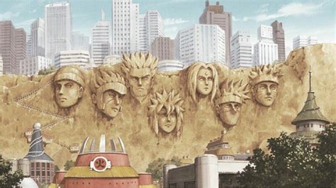 Naruto Hokage Monument