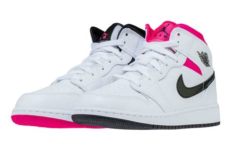 Air Jordan 1 Mid Hyper Pink 555112-106 - Sneaker Bar Detroit