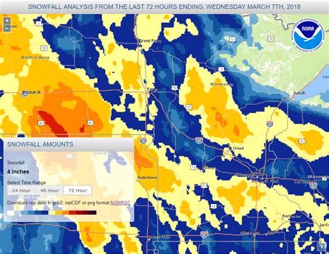 3/7/18 72 hour snowfall totals | Hardcore Sledder