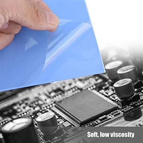 Bewinner CPU Thermal Pad, 100mm x 100mm x 3mm CPU Chip Heatsink Cooling ...