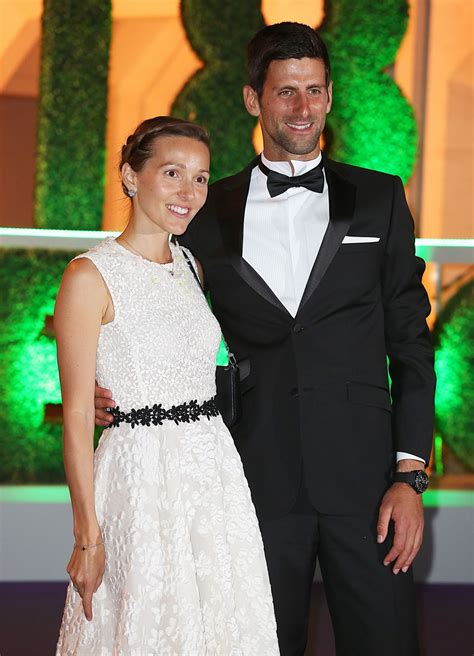 JELENA and Novak DJOKOVIC at Wimbledon Champions Dinner at Guildhall in London 07/15/2018 ...