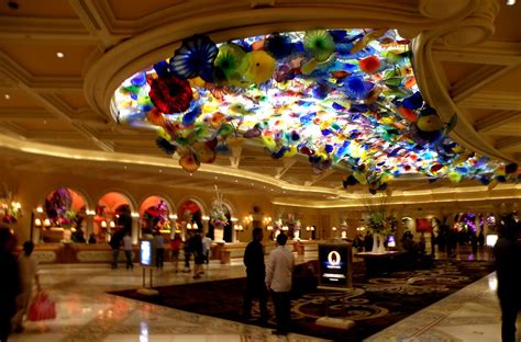 Bellagio Interior | The flowers are made of blown glass. | Ray Boone ...