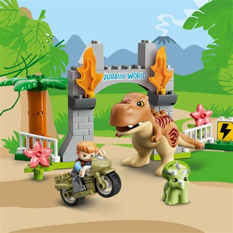 LEGO DUPLO Jurassic World Rex And Triceratops Dinosaur, 52% OFF