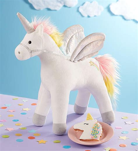 Gund® Light Up Unicorn Plush with Cookie | 1800Flowers.com - 156408