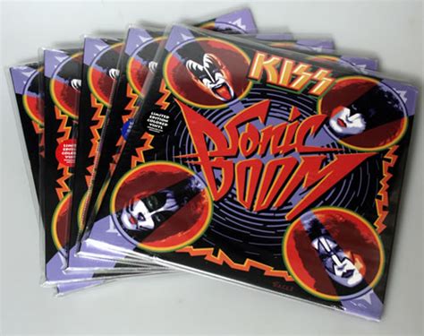 Kiss Sonic Boom - 5 Coloured Lp's - Sealed USA 5 Vinyl LP Set 200902 Sonic Boom - 5 Coloured LP ...